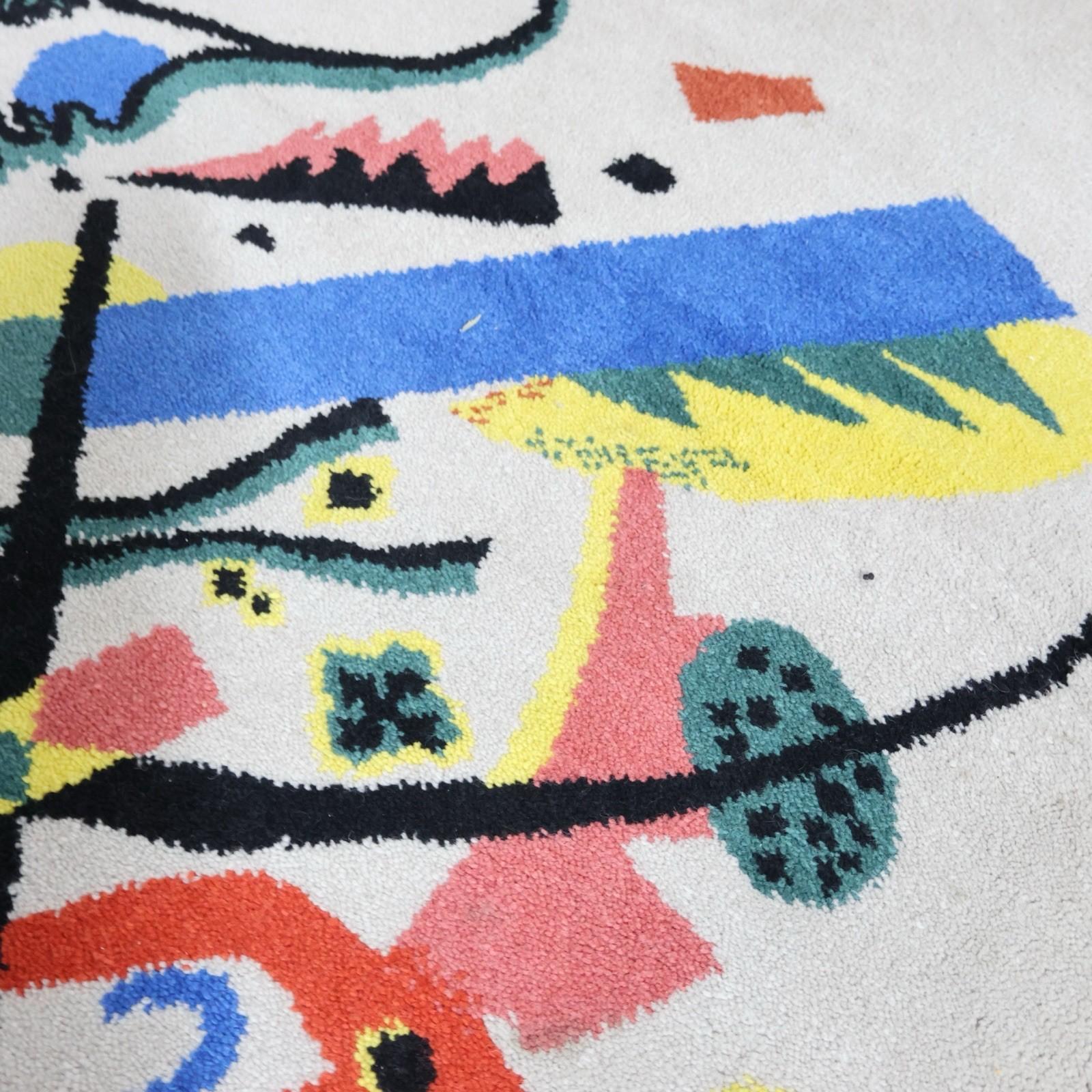 Wassily Kandinsky Denmark EGE Art Line Tappeto Design anni '80 in vendita 4