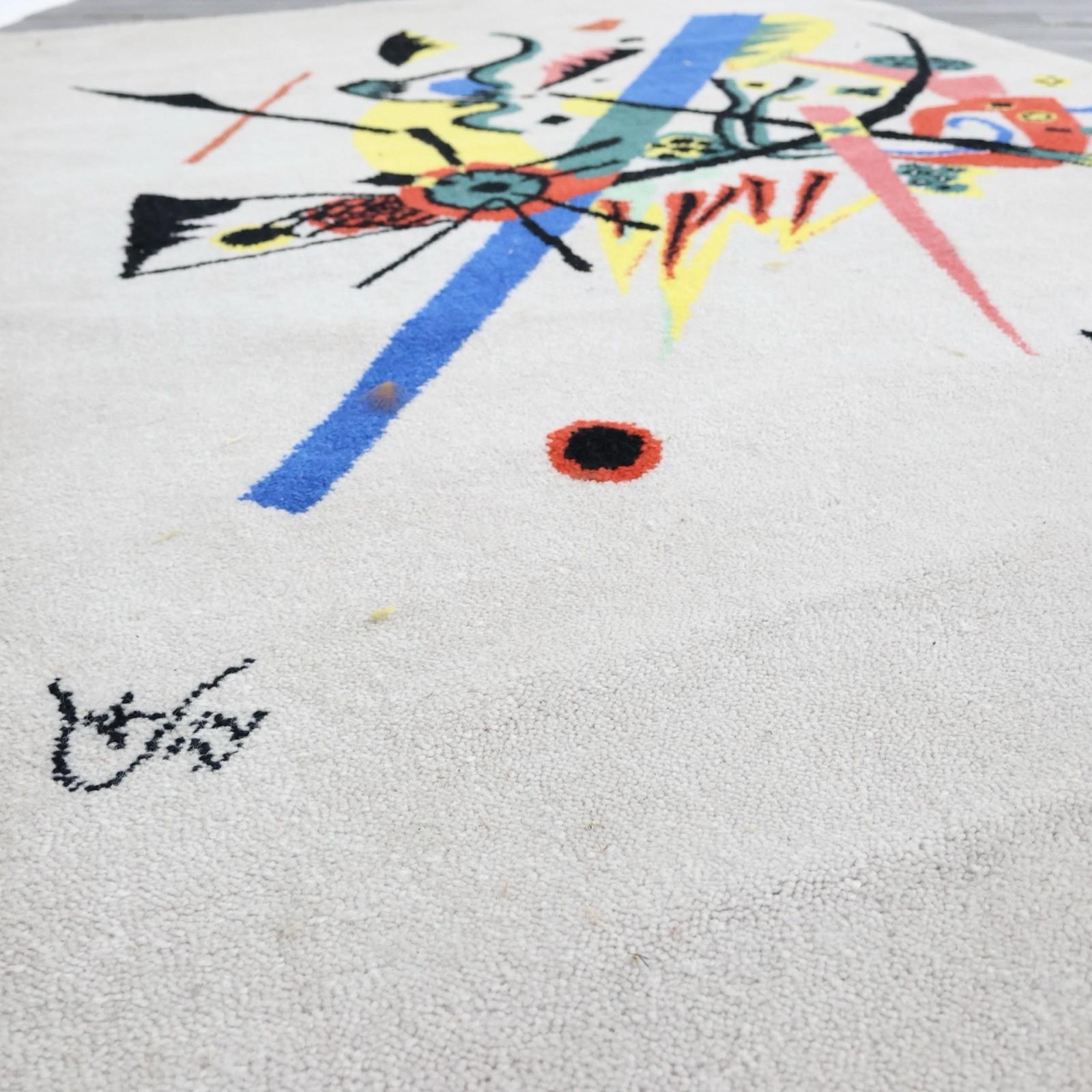 Wassily Kandinsky Denmark EGE Art Line Tappeto Design anni '80 in vendita 5