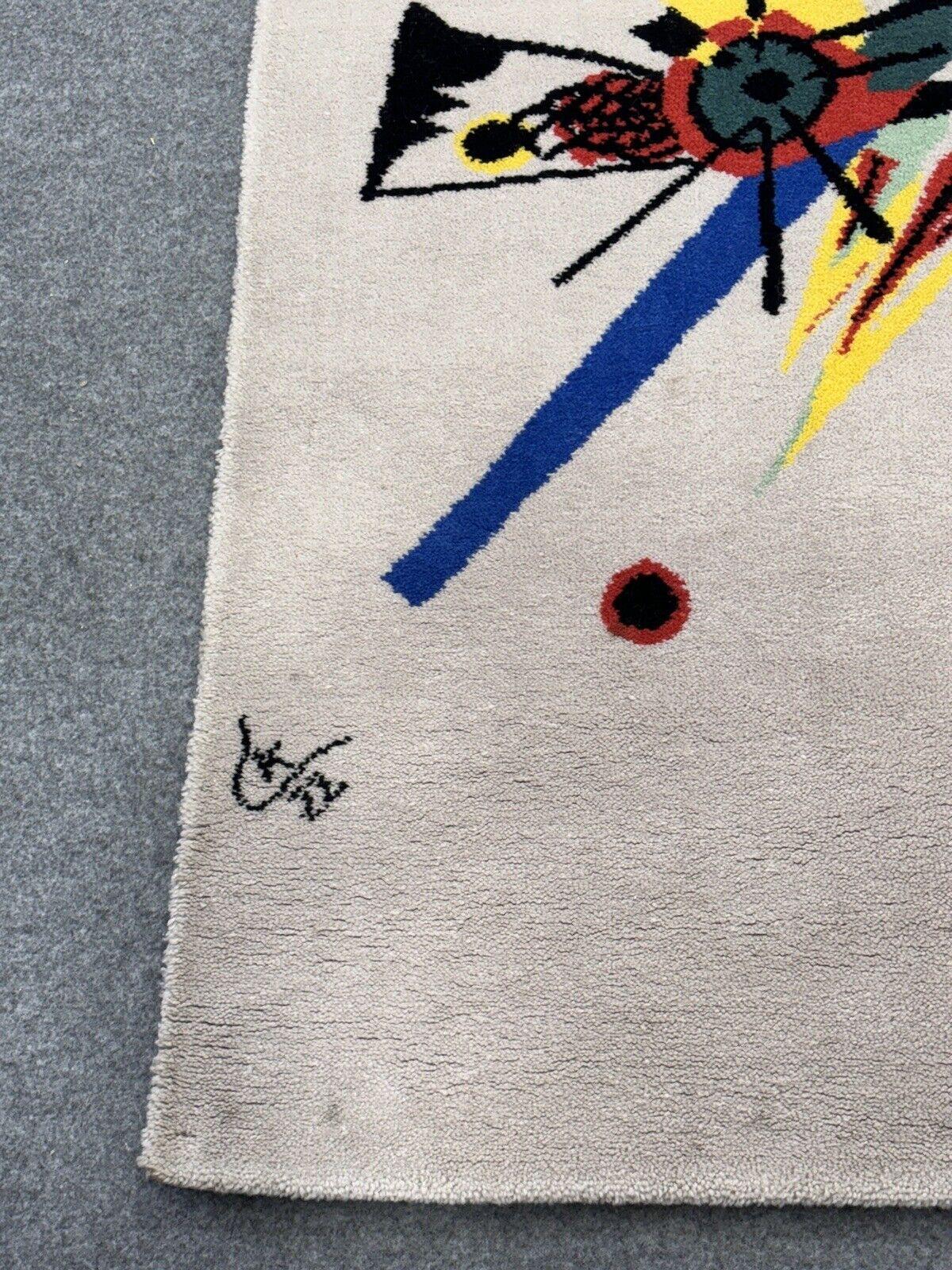 Postmoderno Wassily Kandinsky Denmark EGE Art Line Tappeto Design anni '80 in vendita