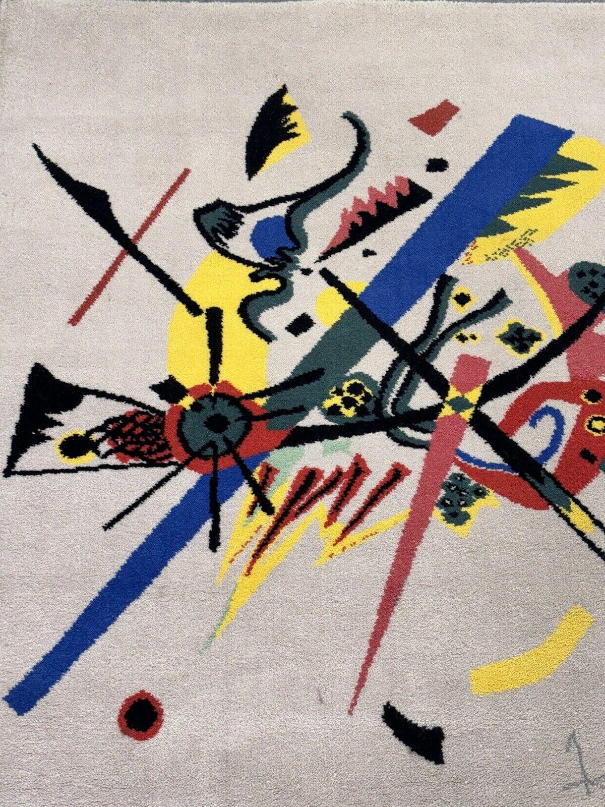Lana Wassily Kandinsky Denmark EGE Art Line Tappeto Design anni '80 in vendita