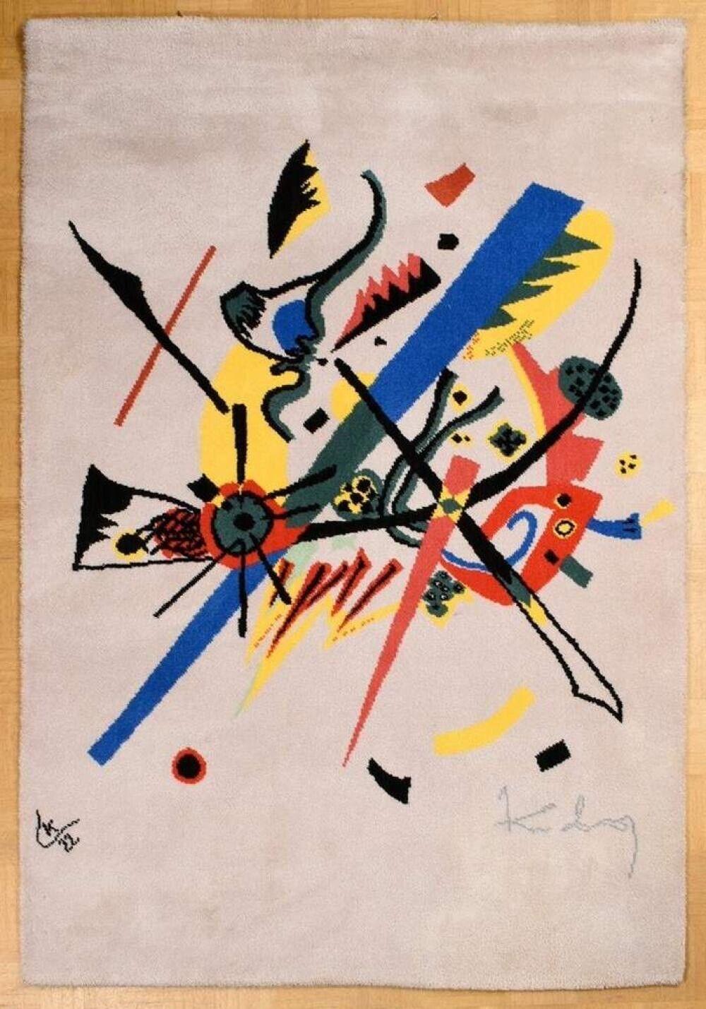 Wassily Kandinsky Denmark EGE Art Line Tappeto Design anni '80 in vendita 2