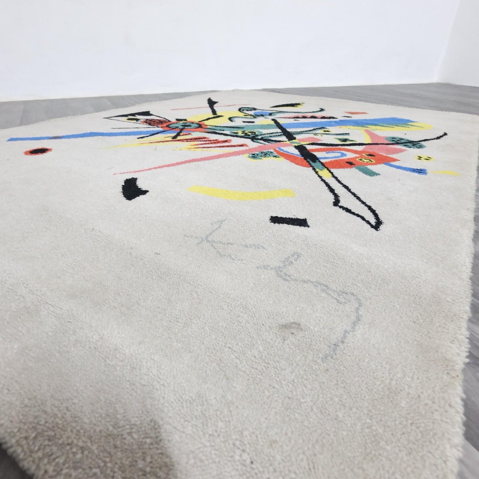 Wassily Kandinsky Denmark EGE Art Line Tappeto Design anni '80 in vendita 2
