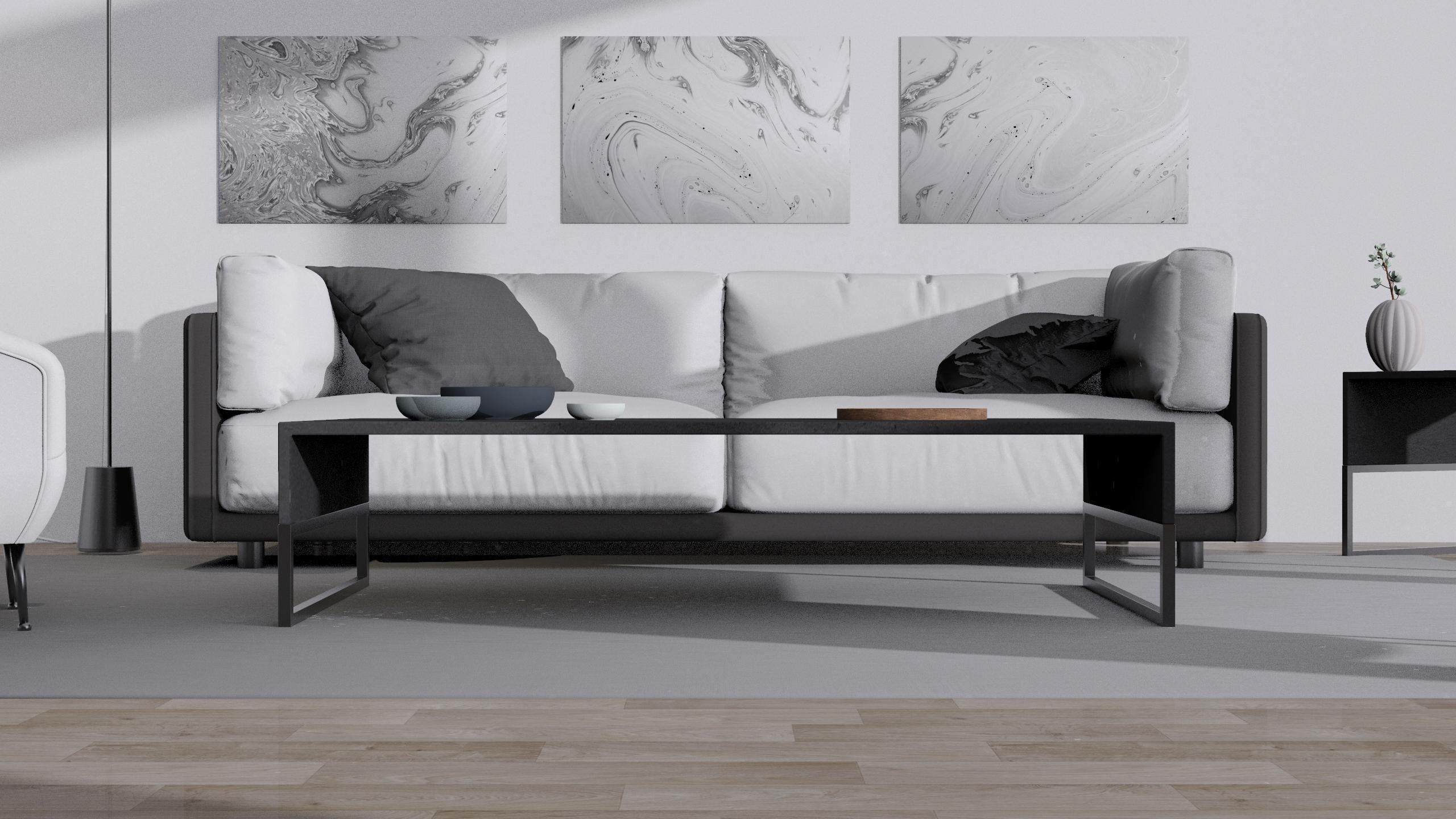Iron Kane Bespoke Marble Coffee Table Made To Measure Spain Designer Luxury Furniture For Sale