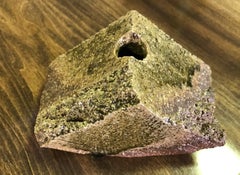 Ohira Kazumasa Signed Modern Abstract Japanese Bizen Ware Pottery Sculpture Vase