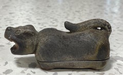 Kaneshige Toyo National Treasure Signed Japanese Bizen Tea Ceremony Container