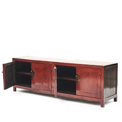 Kang-Cabinet Red Lacquer
