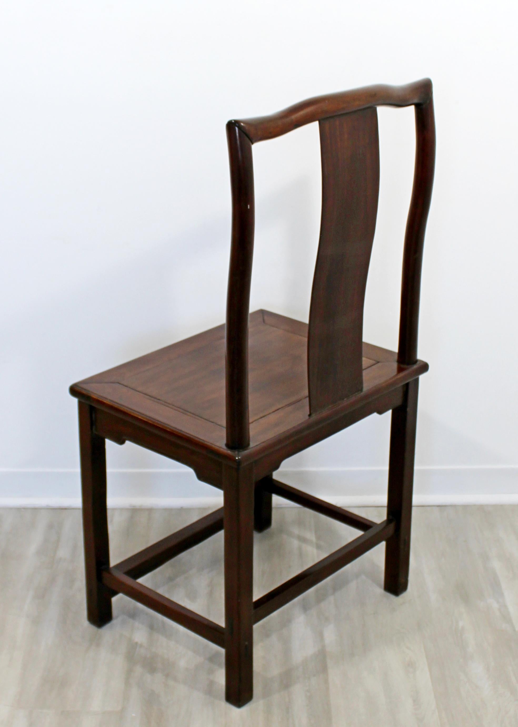 20th Century K'ang HSI Ming Vintage Asian Side Accent Chair