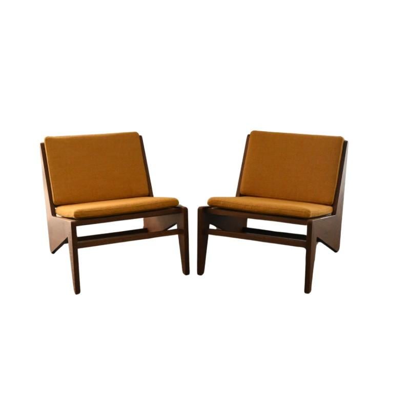 Kangaroo Chair by Pierre Jeanneret for Cassina For Sale 9