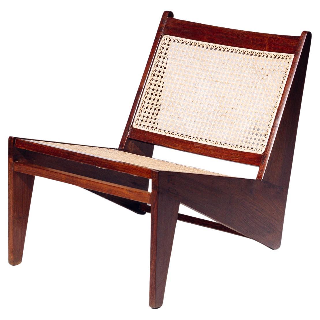 Känguru-Stuhl von Pierre Jeanneret für Chandigarh, Indien, um 1955 im Angebot