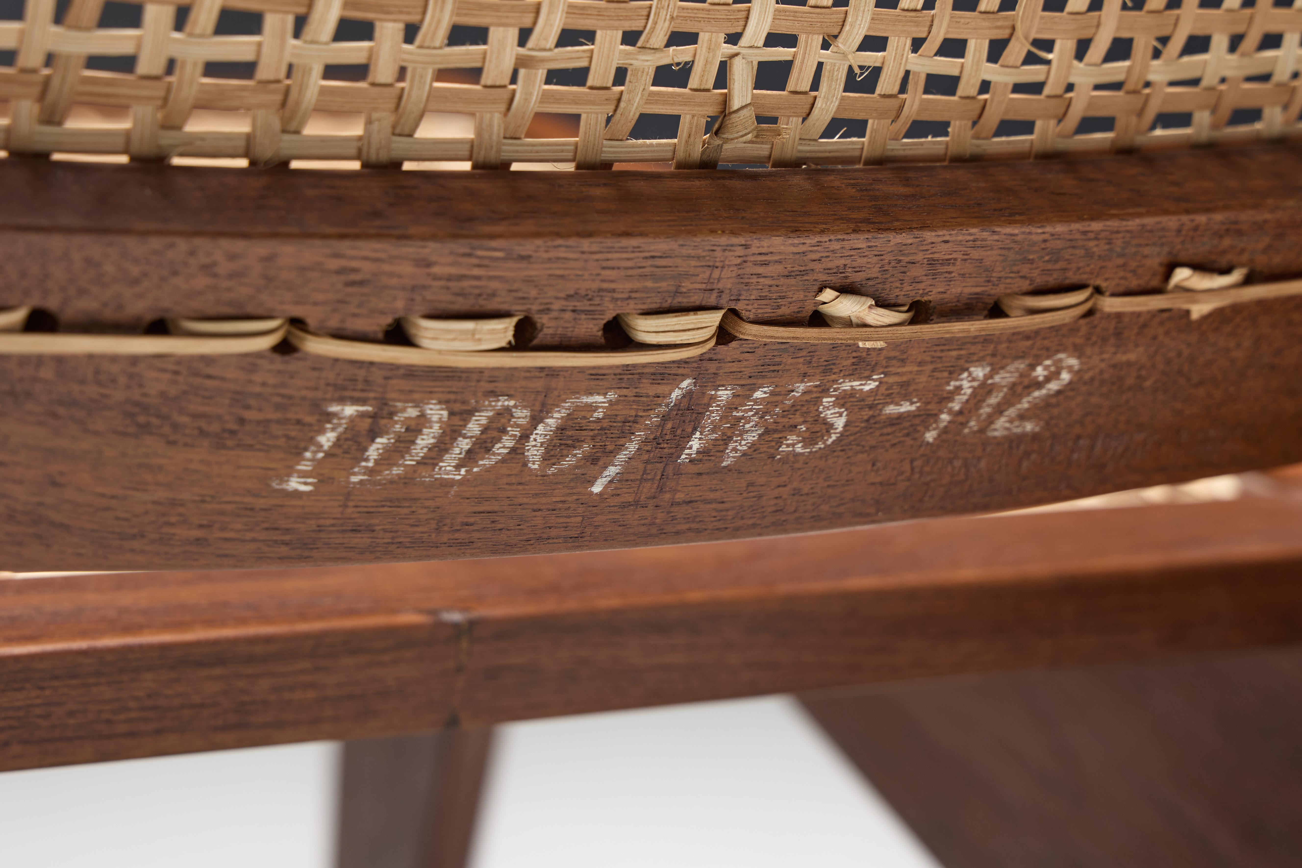Kangaroo Chairs PJ-SI-59 by Pierre Jeanneret, Chandigarh, 1955 en venta 8