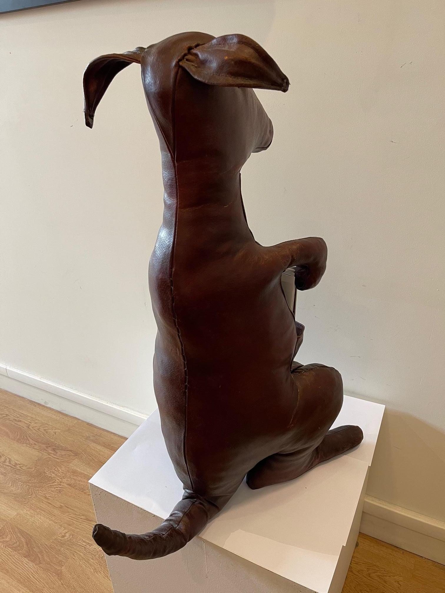 Kangaroo aus Leder von Dimitri Omersa, Großbritannien, 1960er Jahre 1