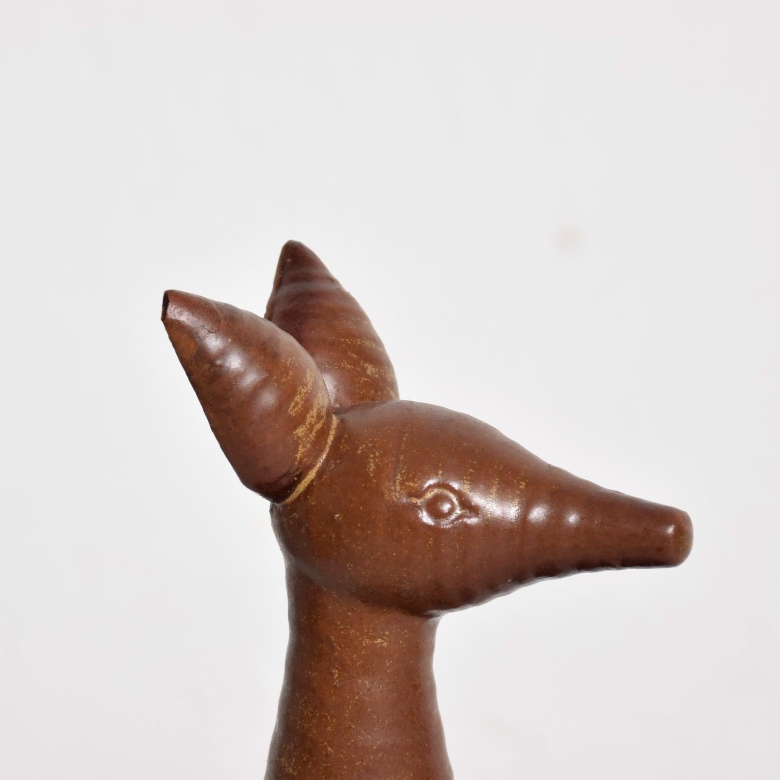 Kangaroo & Joey Ceramic Pottery by Lisa Larson for Gustavberg 1
