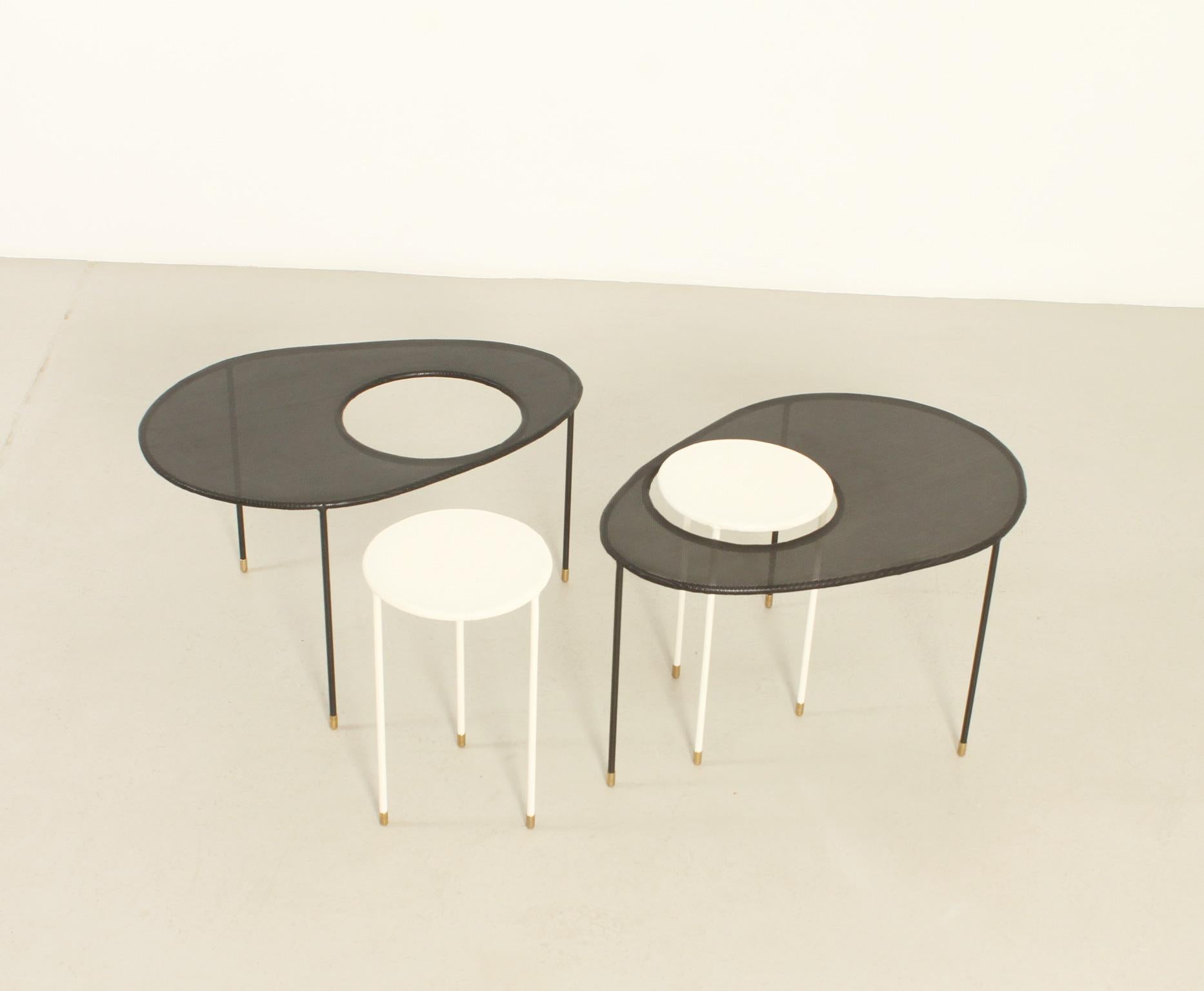 Kangouru Coffe Table by Mathieu Matégot, 1954 7