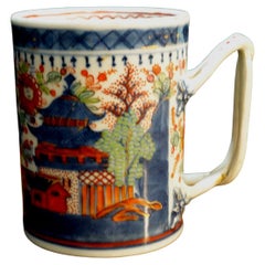 Kangxi Imari Porcelain Mug 'Tankard', 1700s