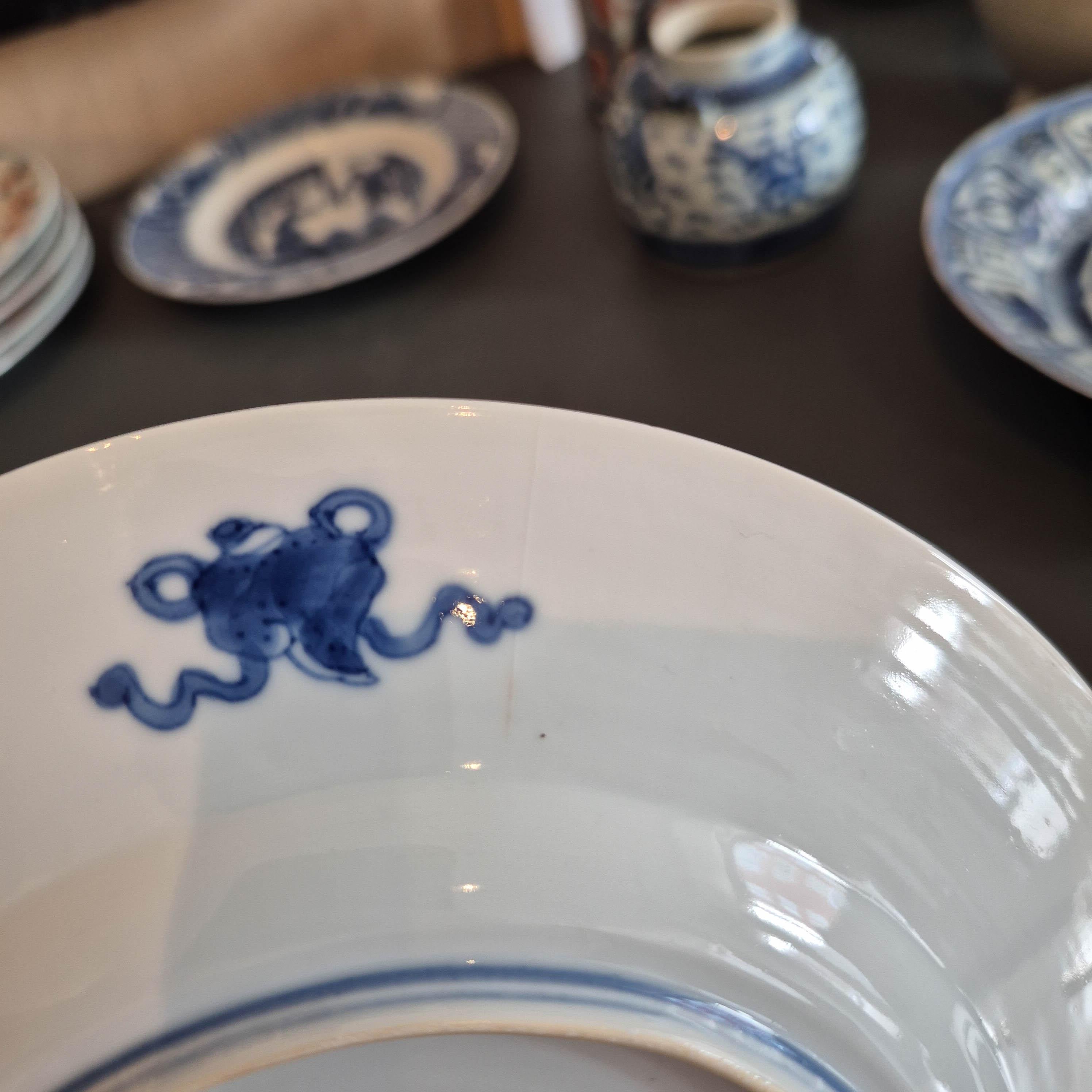 Kangxi Mark & Period Antique Chinese Porcelain Plates Romance of the Western 6