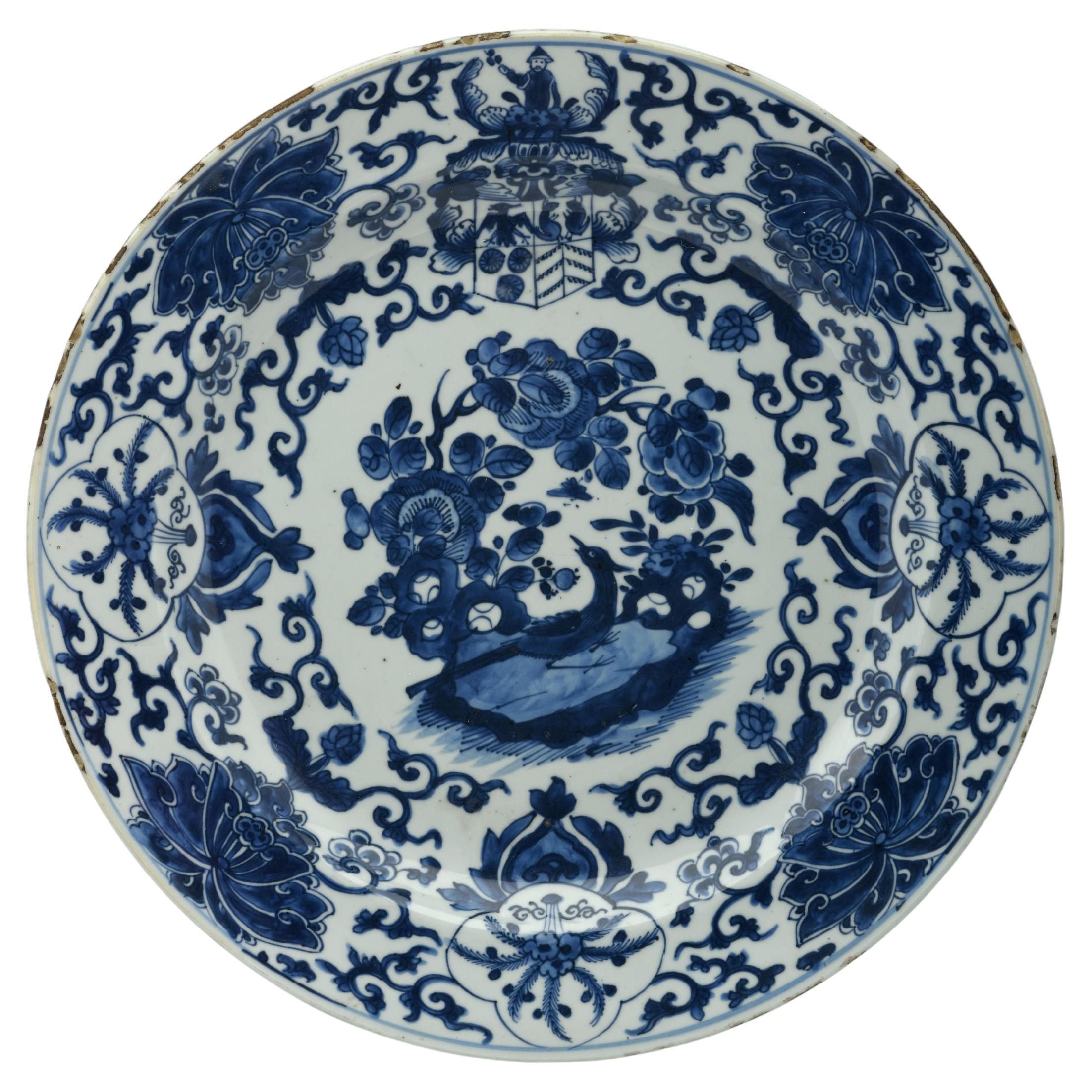 Kangxi Period Armorial Plate