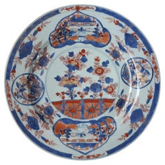 Plat chinois de la période Kangxi, Chine Dynastie Qing