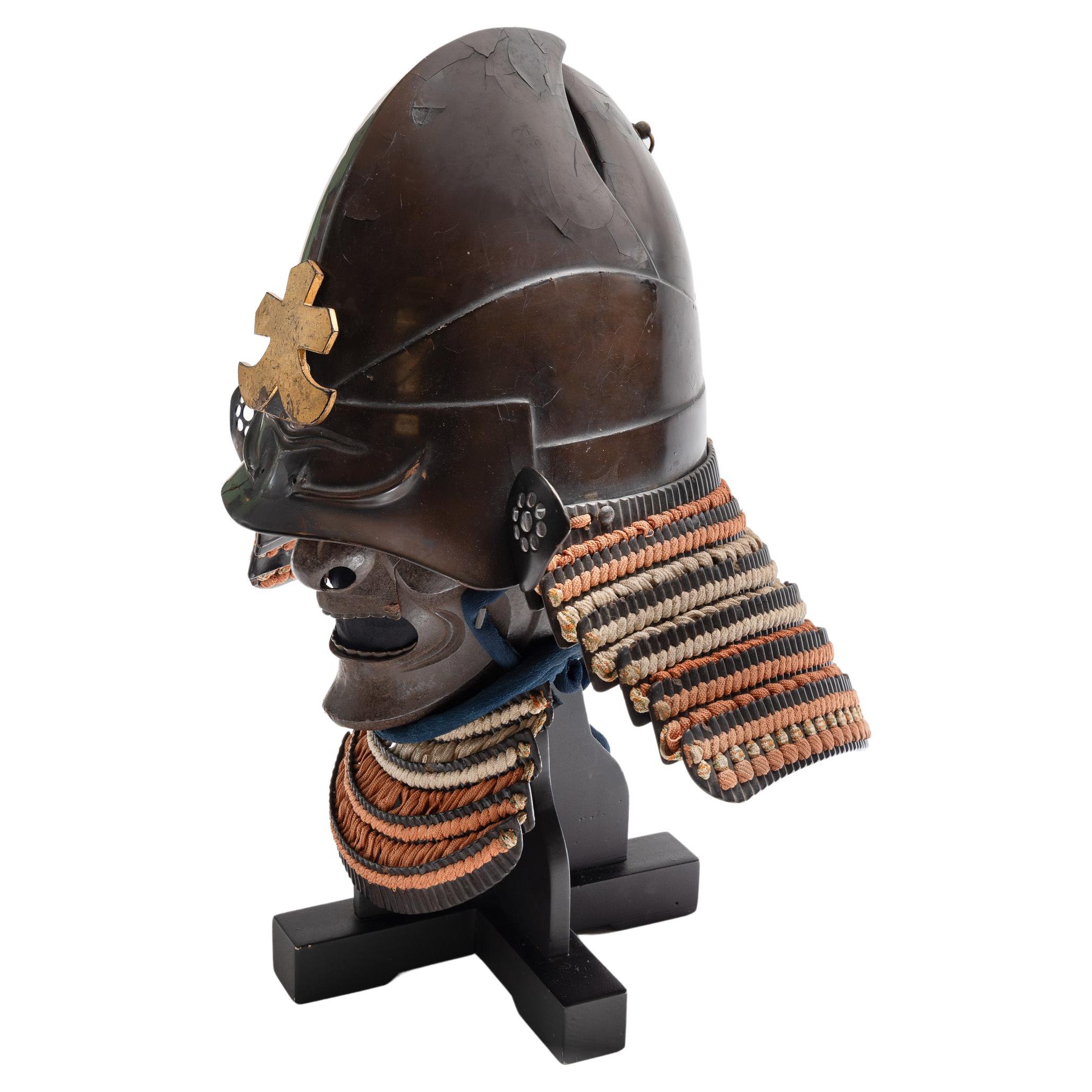 Kani-Nari Kabuto Samurai Helmet Shaped as a Crab’s Claw, 18th Century
