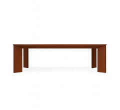 Kanji - Rectangular Dining Table with Elegant Oak Wooden Surface