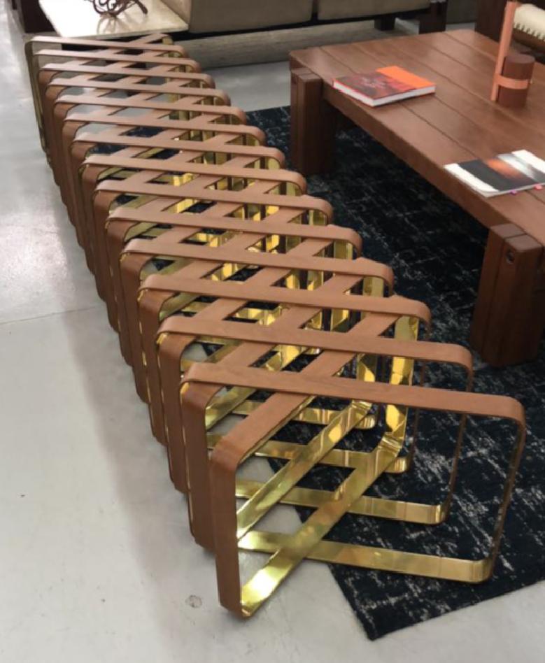 Banc « Kansai » de Ronald Sasson, design contemporain brésilien Excellent état - En vente à Sao Paulo, SP