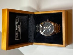 Kansai Yamamoto 5 ATM Automatic, Water Resistant, 22 Jewels, Skeleton-Back Watch