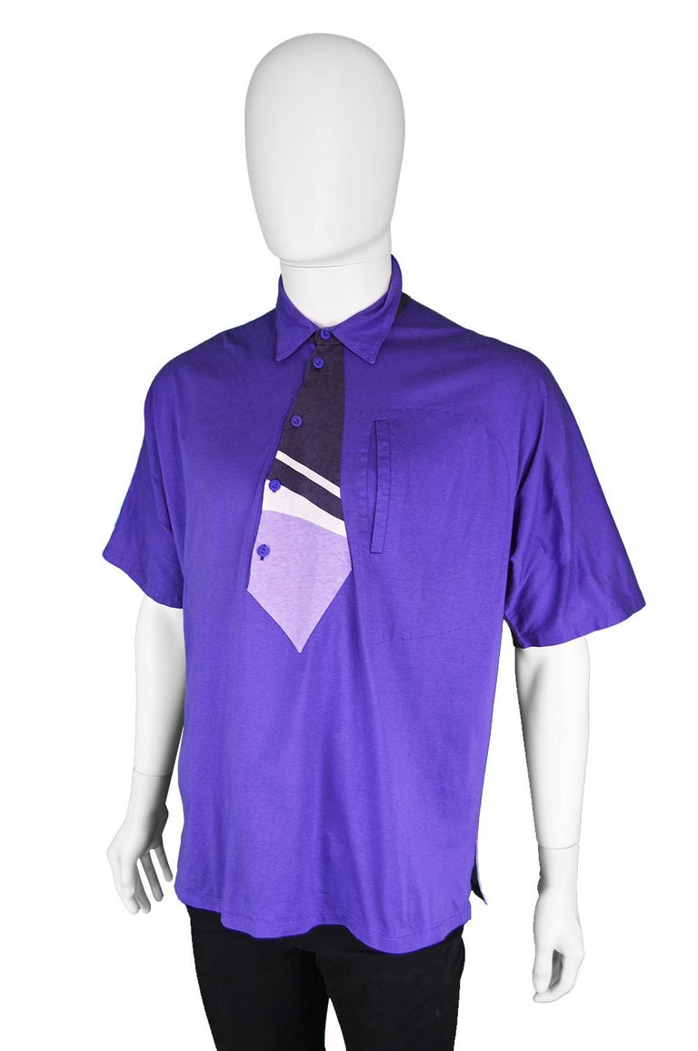 Kansai Yamamoto Iconic Men's Vintage Collared Bowling Unisex T Shirt ...