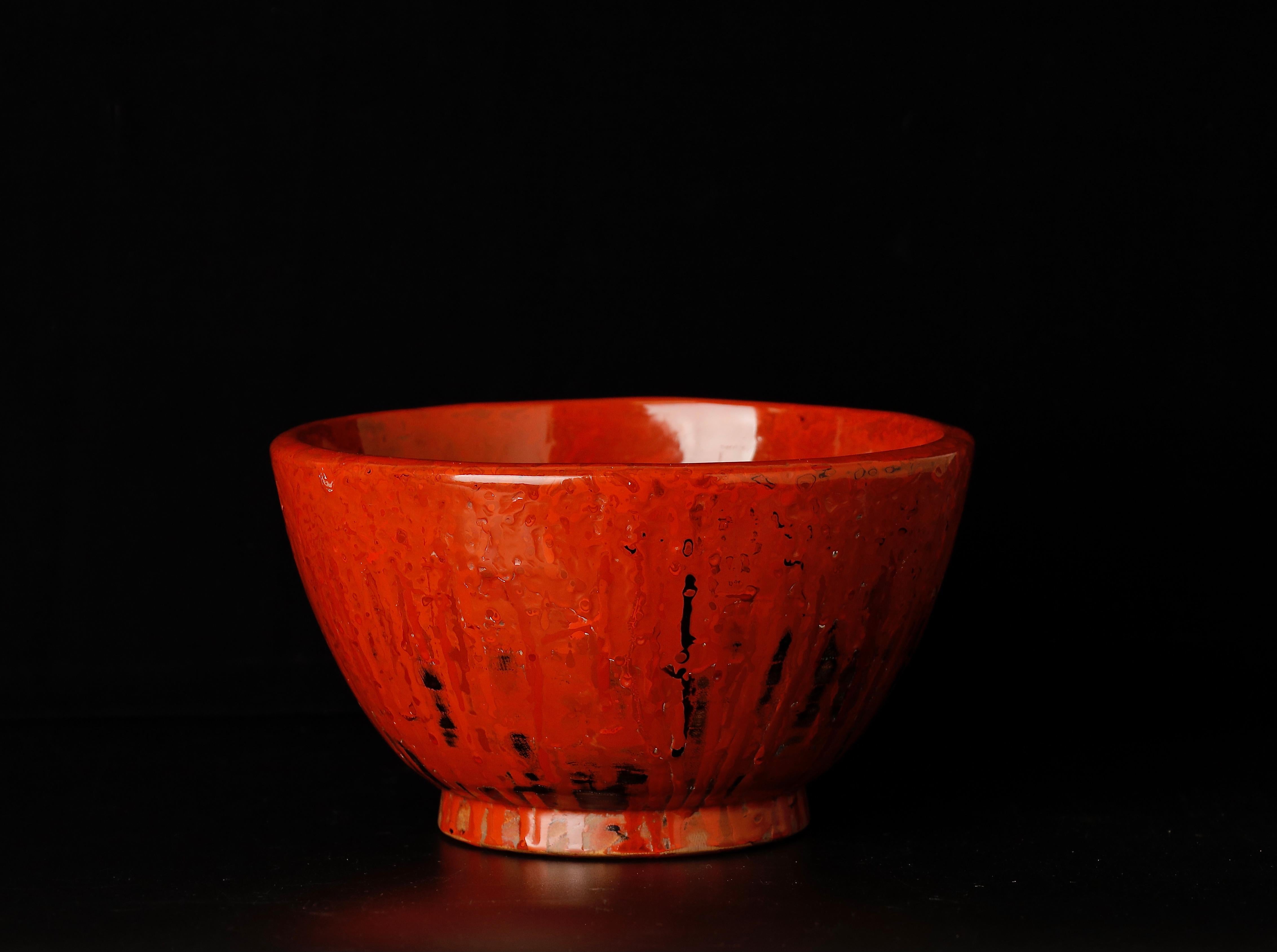 Japanese Kanshitsu Bachi Lacquer Worker Bowl For Sale