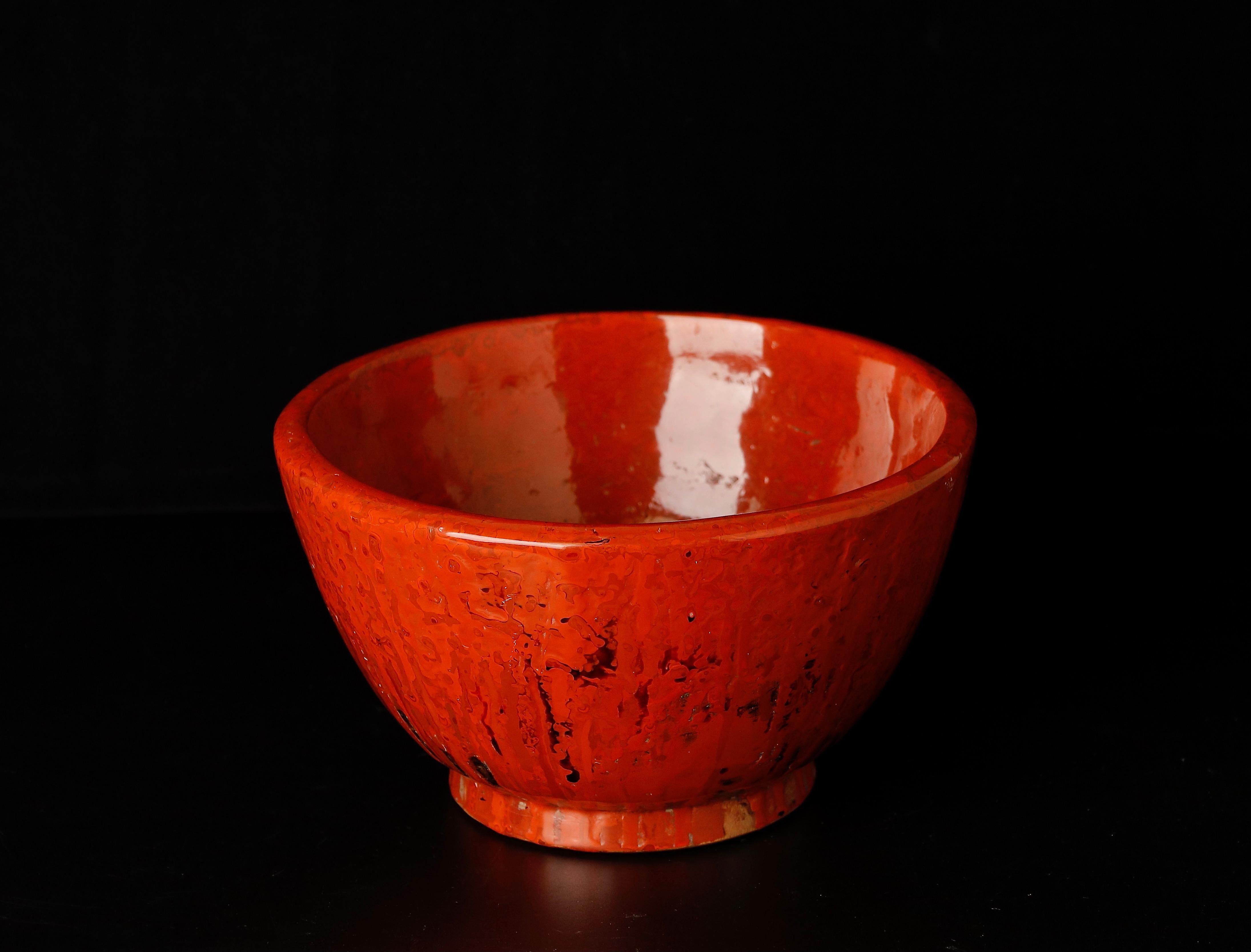 Kanshitsu Bachi Lacquer Worker Bowl In Good Condition For Sale In Fukuoka, JP