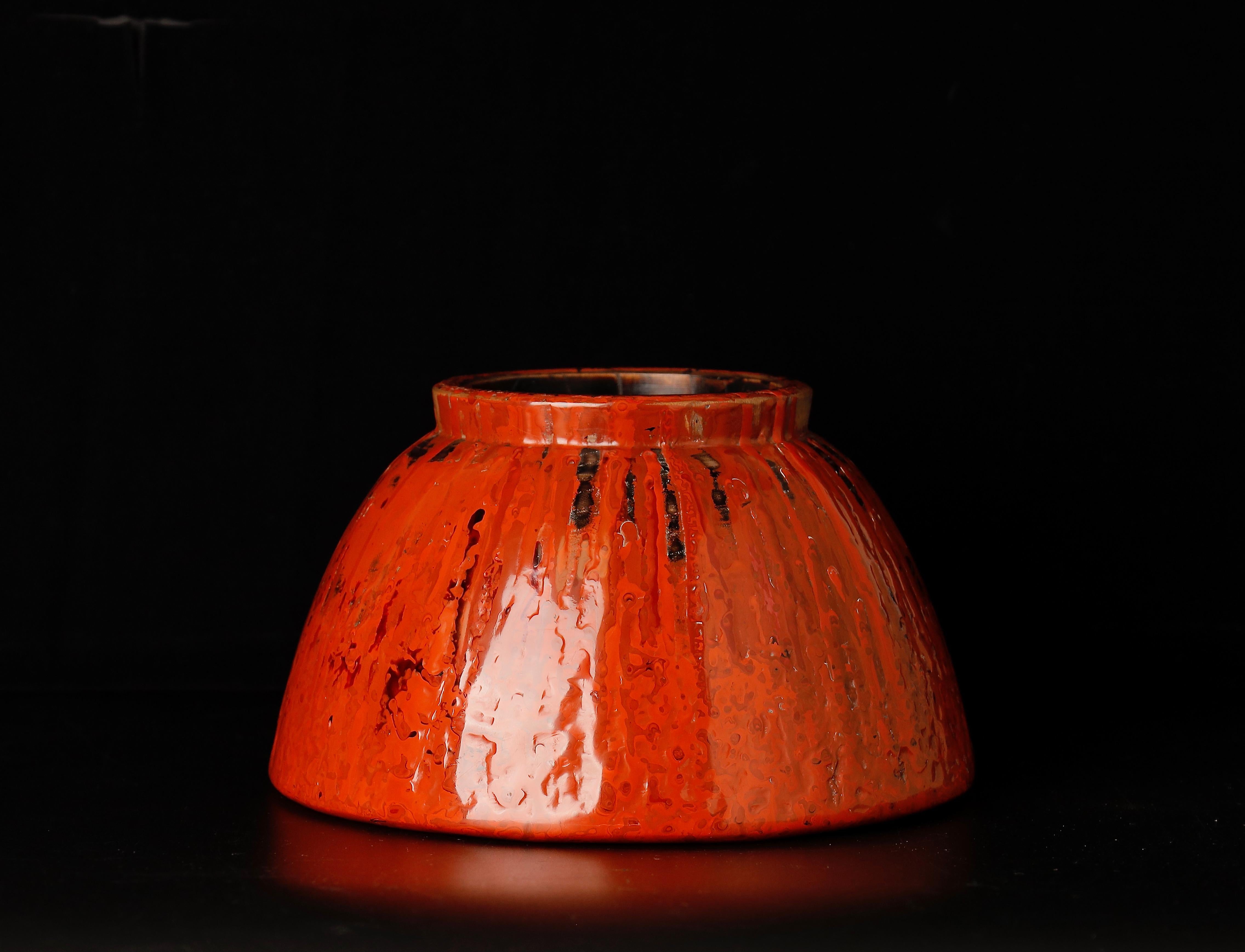 Wood Kanshitsu Bachi Lacquer Worker Bowl For Sale