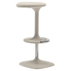 In stock Kant Lift Stool [65H > 76H] White - Casamania By Karim Rashid