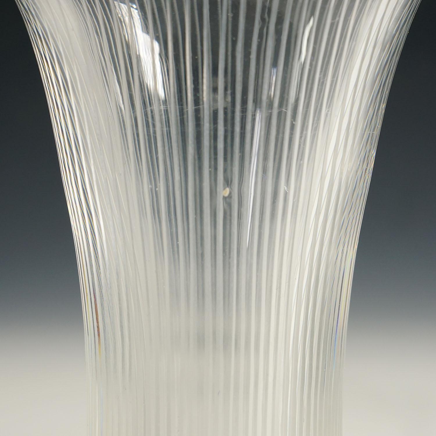Kantarelli Art Glass Vase by Tapio Wirkkala for Iittala, 1951 For Sale 1