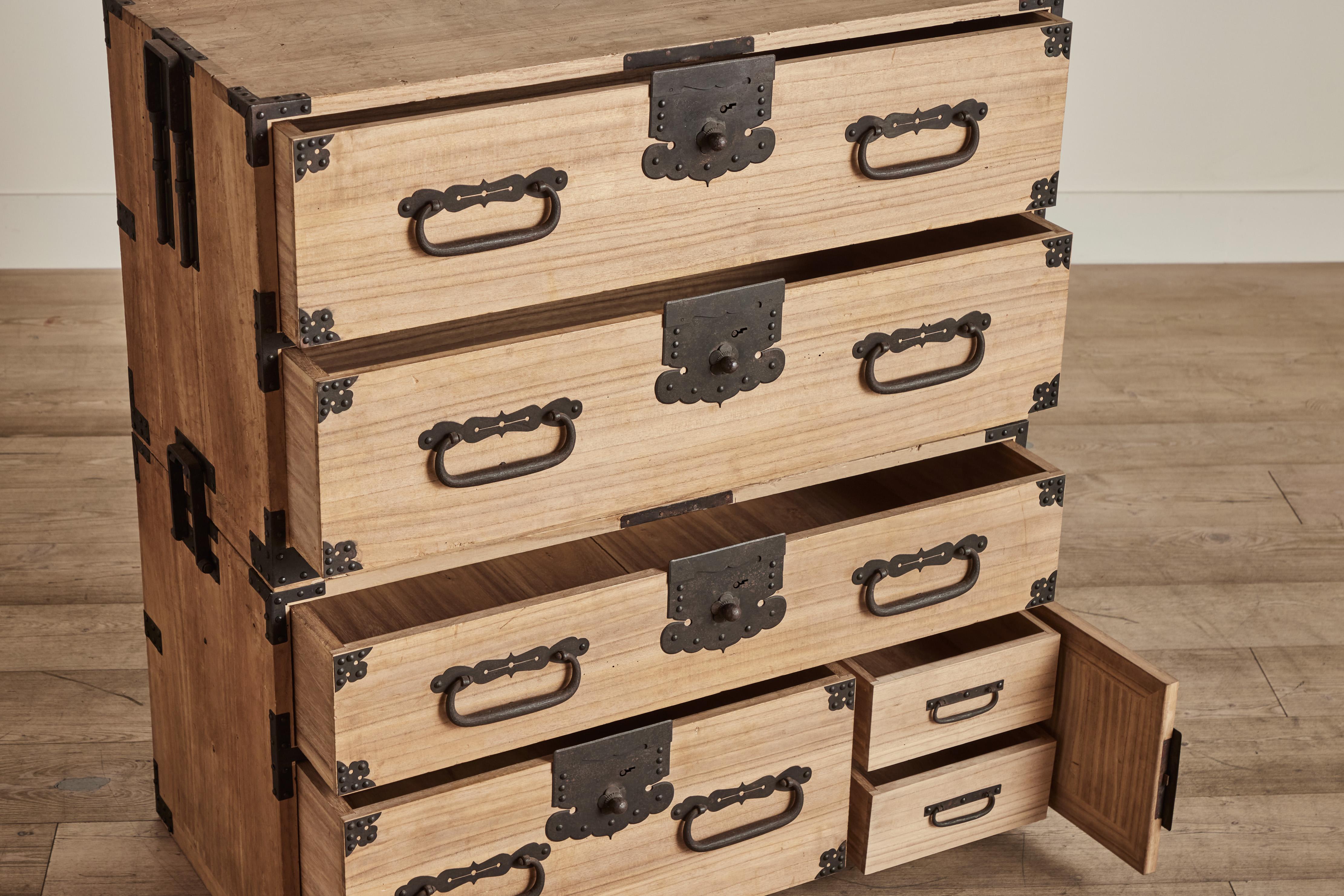 Kanto 2 Piece Tansu Chest For Sale 1