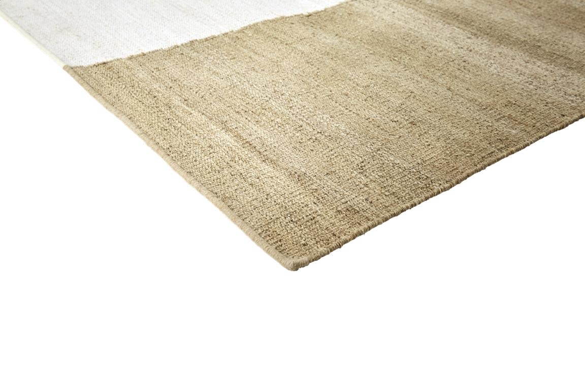 Handgeknüpfter Teppich „Kanya“ aus nachhaltigem, umweltfreundlichem Allo, 170 x 240 cm (Moderne) im Angebot