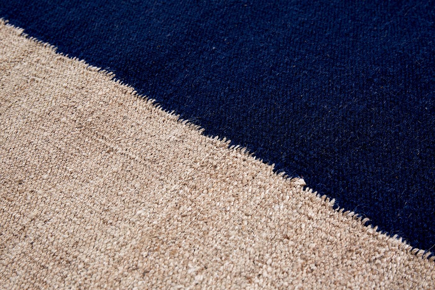 Handgeknüpfter Teppich „Kanya“ aus nachhaltiger Wolle und Allo, 200 x 300 cm (Nepalesisch) im Angebot