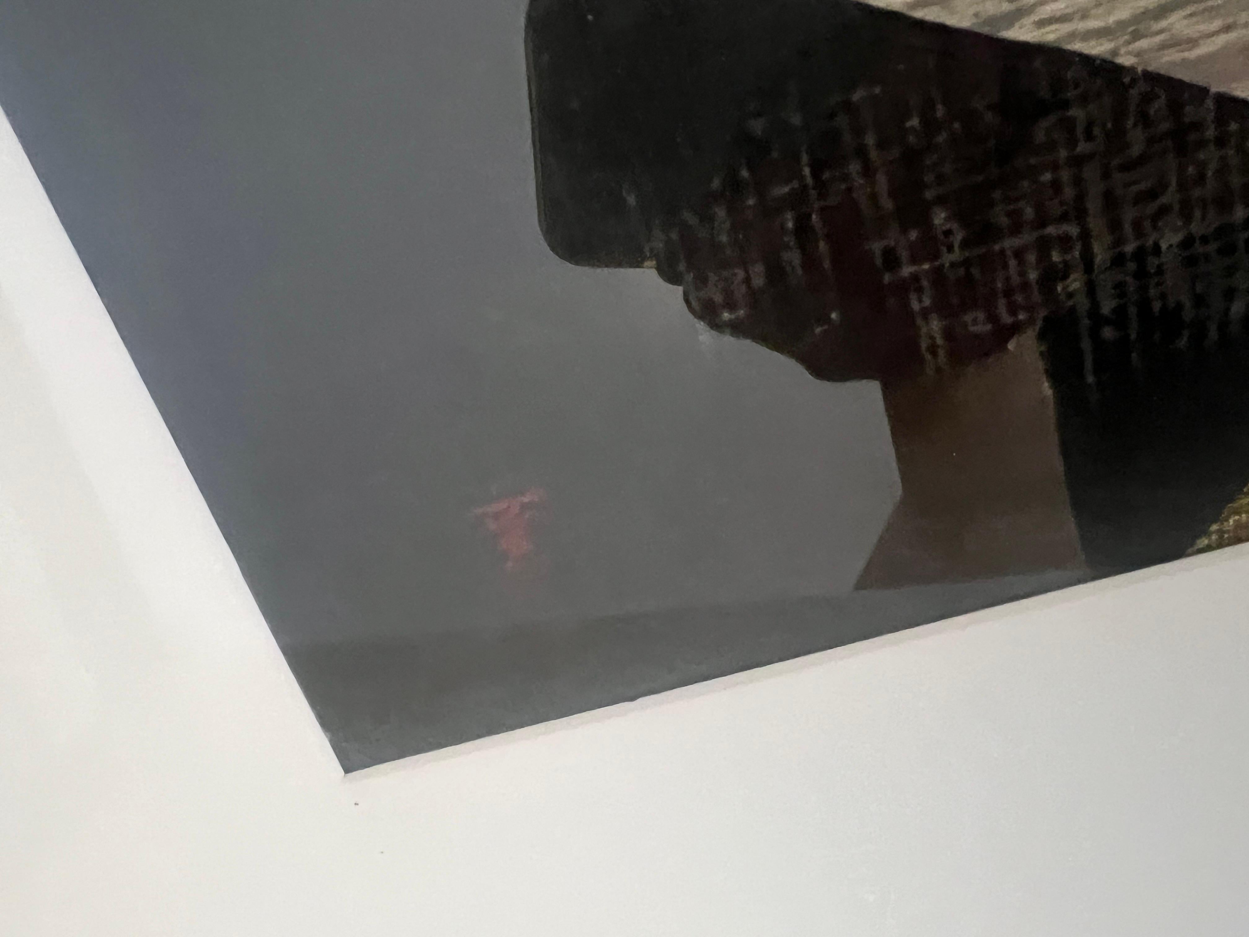 Mid-Century Modern Kaoru Kawano Japanese Woodblock Iconic Print Girl MCM encadré en vente