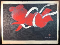 Kaoru Kawano Ltd. Ed. Shin Hanga Japanese Woodblock Print HAGOROMO (A)