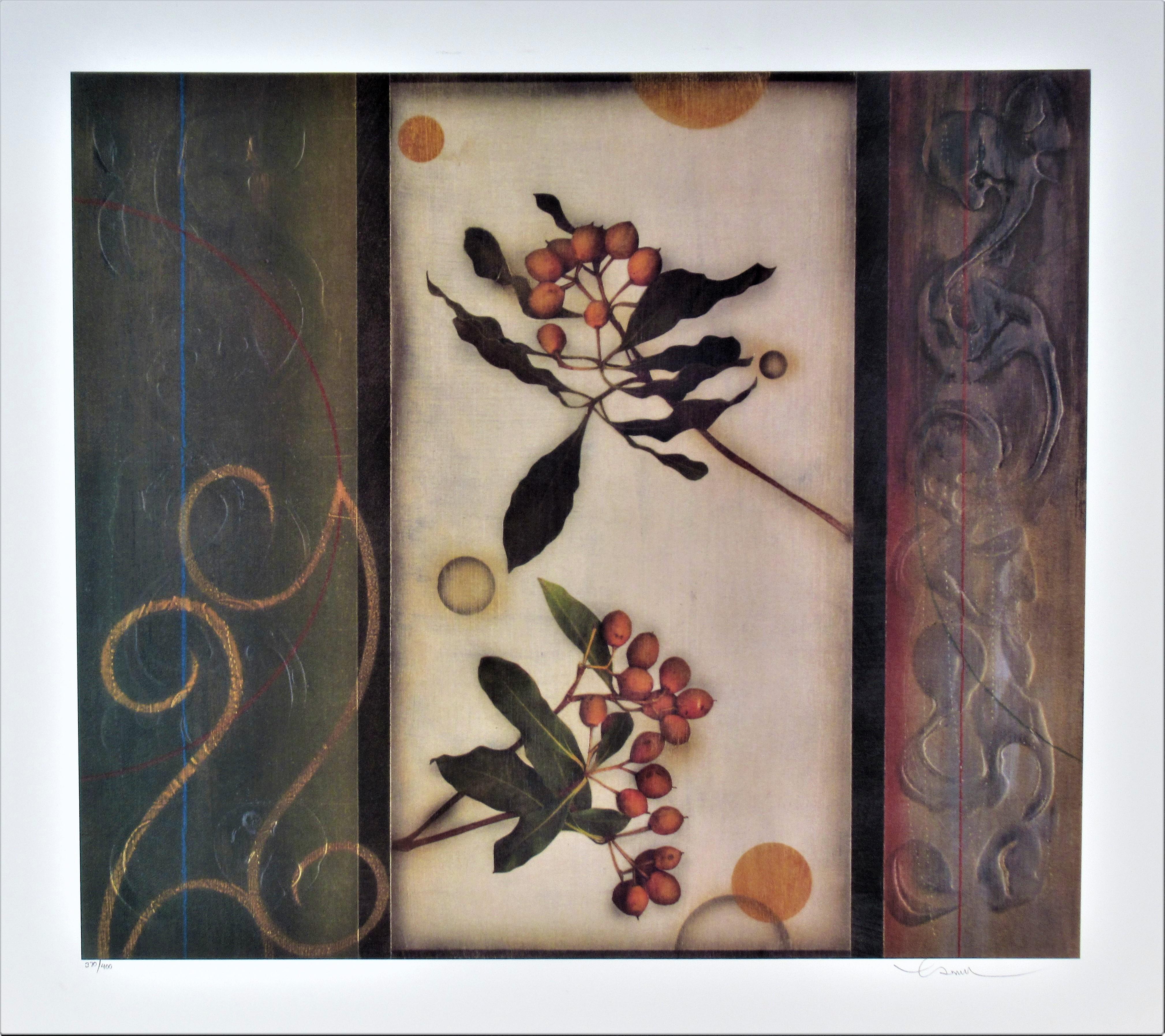 Still-Life Print de Kaoru Mansour - Luz y dos ramas