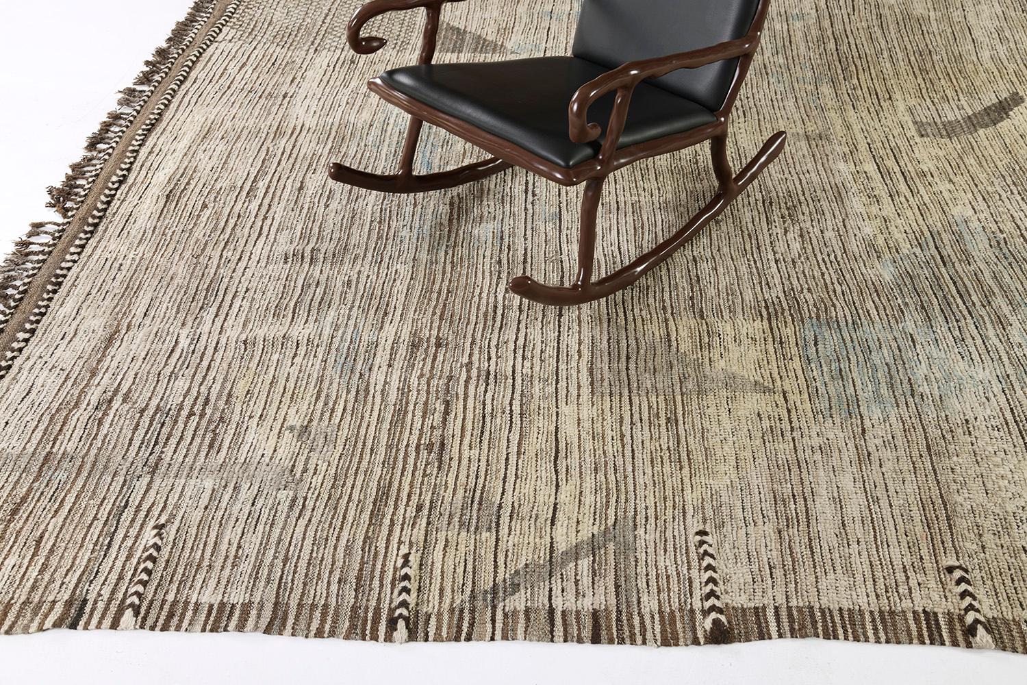 Contemporary Kaouki, Atlas Collection, Seasons by Mehraban Rugs For Sale