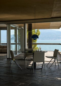 Kape IF7 Silla auxiliar en tejido Nevotex/Barnum 101 y aluminio pulido para &T