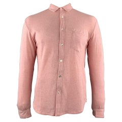 KAPITAL Rose Knitted Wool Button Up Size L Long Sleeve Shirt