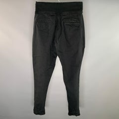 KAPITAL Size S Black Cotton Casual Pants