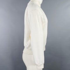 Kapital Size S White Yellow Cartoon Cotton Crew Neck Sweatshirt