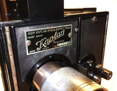 Kaplan 35mm Cinema Movie Projector Head, circa 1930 Fully Restored and Gorgeous