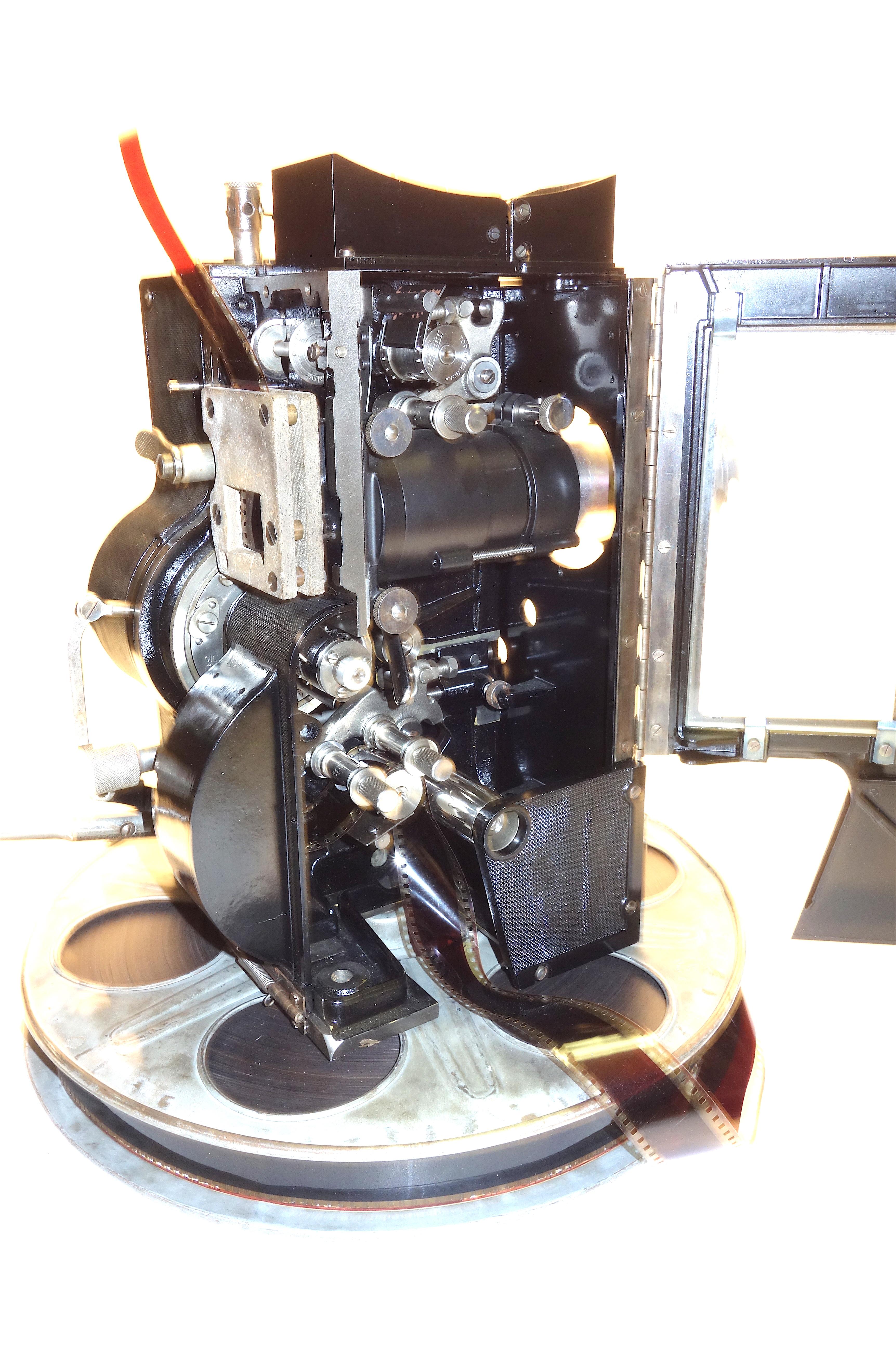 Kaplan 35mm Cinema Movie Projector Head, circa 1930 Fully Restored and ...
