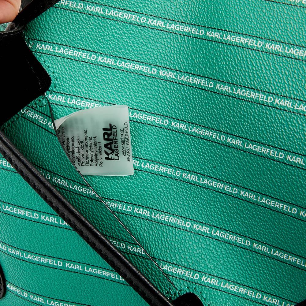 Kar Lagerfeld Tokyo Green Belt Bag  For Sale 8