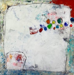 "Scatola da 64 con temperino incorporato" - Pittura astratta contemporanea 2022