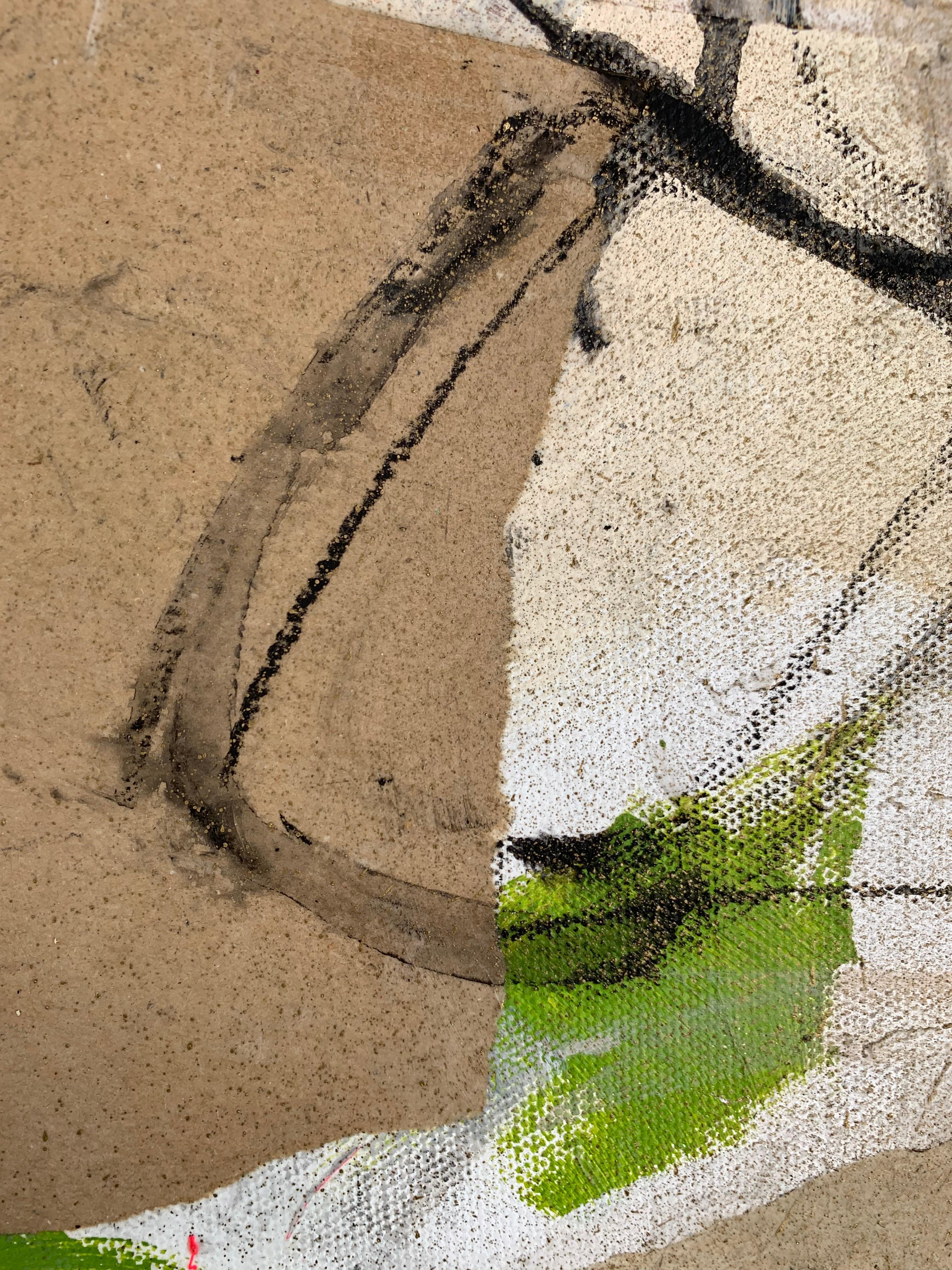 „Pattern Play“ – Abstraktes expressionistisches Gemälde in Mischtechnik 2020 im Angebot 8