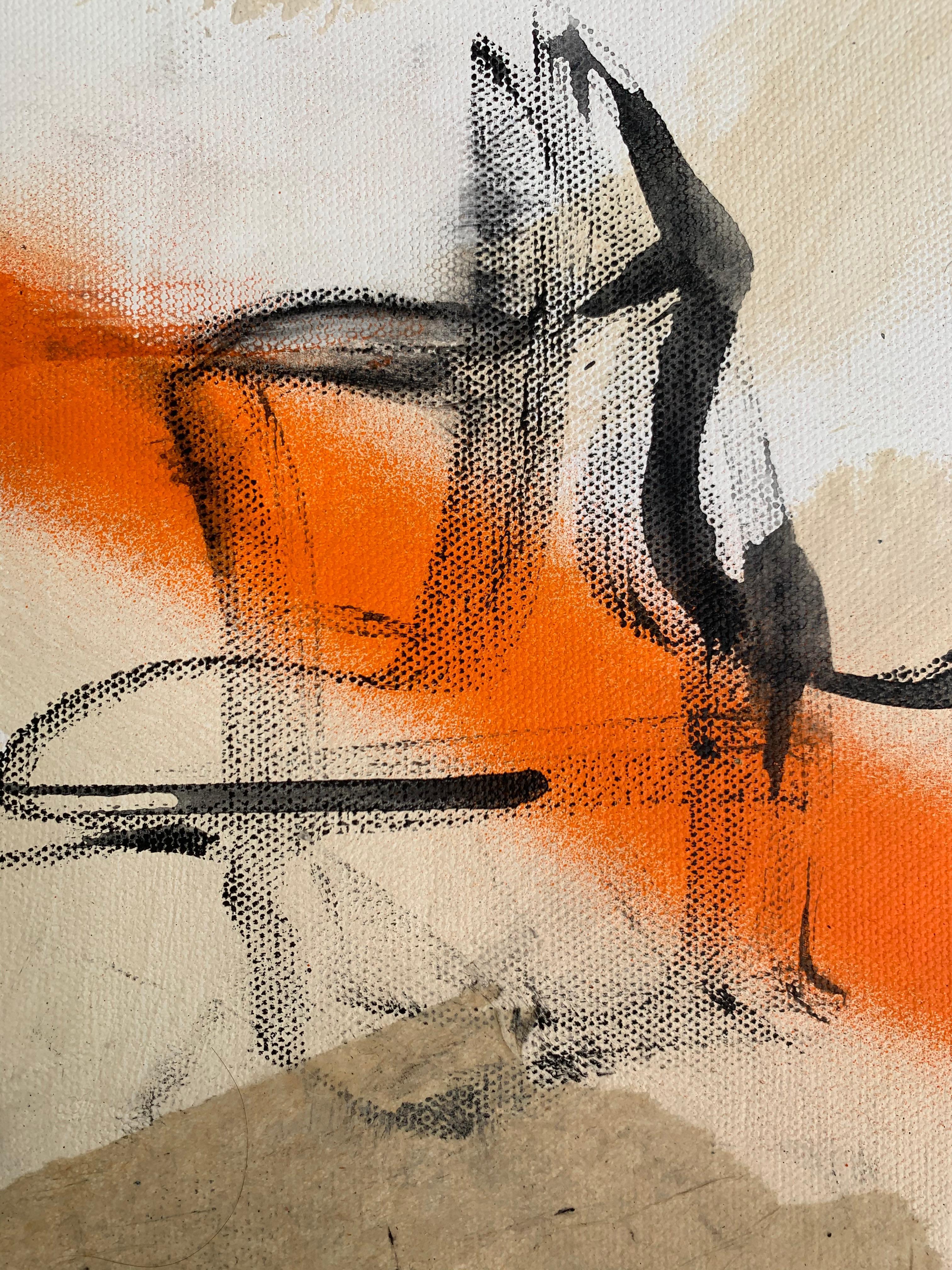 „Pattern Play“ – Abstraktes expressionistisches Gemälde in Mischtechnik 2020 im Angebot 1