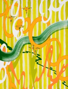 A Need for Gardens, Acryl auf Leinwand Gemälde von Kara Maria, 2003