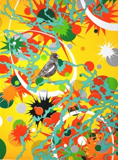 At Sight of Sun, Lithograph by Kara Maria, 2022